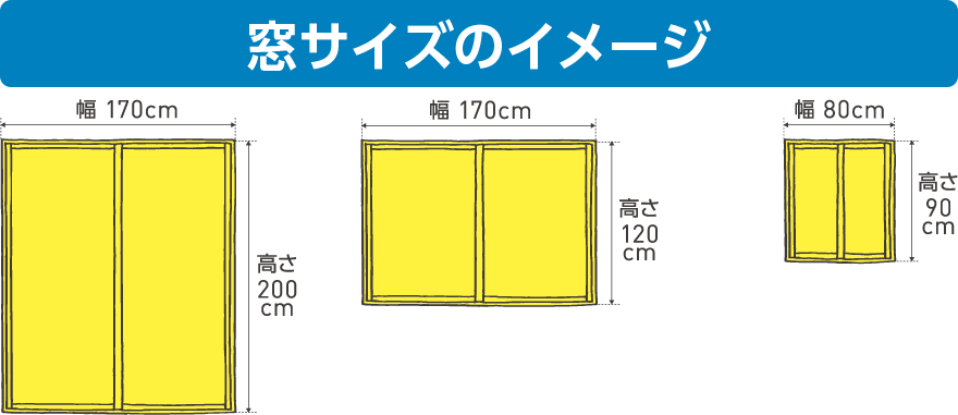 窓サイズのイメージ