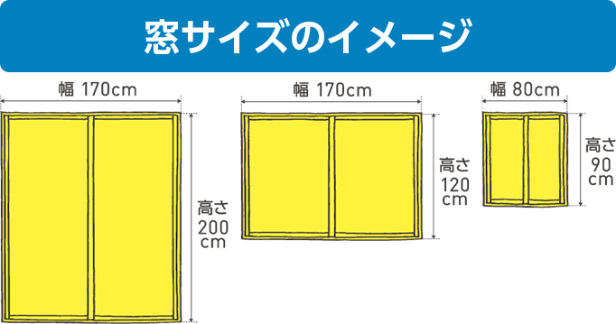 窓サイズのイメージ